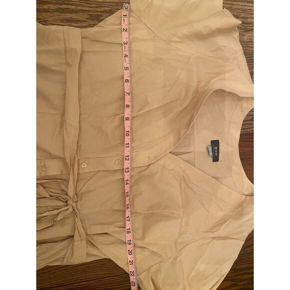 Anthropologie-Maeve Puff-Sleeved Midi Dress size 20w - Picture 8 of 9